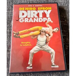 Lionsgate Dirty Grandpa DVD Movie Excellent Zac Efron Robert DeNiro